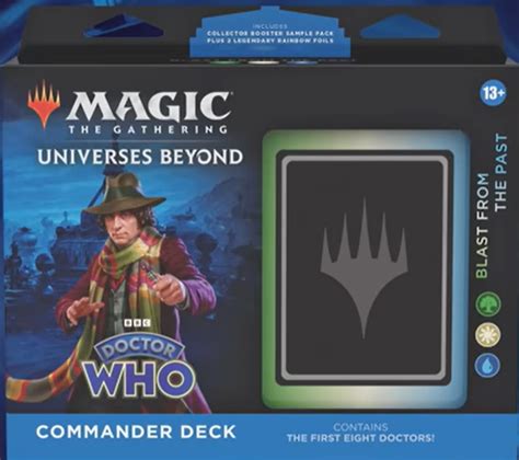 Oct 25, 2023 · Hey friends, Beth, the Queen of Cardboard here, with the Precon Upgrade Guide for Masters of Evil, the Doctor Who Commander Deck. These decks are incredibly powerful and synergistic untouched, so I've chosen to focus on the face commander, Davros, Dalek Creator. $0.99. $0.30. , and use Daleks and Cybermen with a little artifact help from the ... 